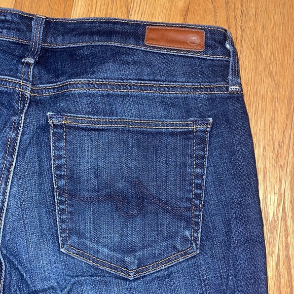 Ag Adriano Goldschmied Brooke Bermuda Jean Shorts - Picture 1 of 5